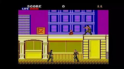 shinobi (master system) niveau 1