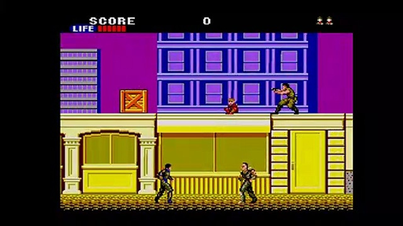 shinobi (master system) niveau 1