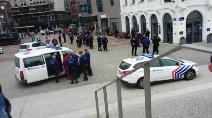 Arrestation près de la gare de Charleroi 190417