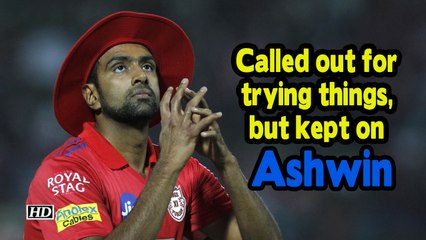 IPL 2019 | Called out for trying things, but kept on: Ashwin