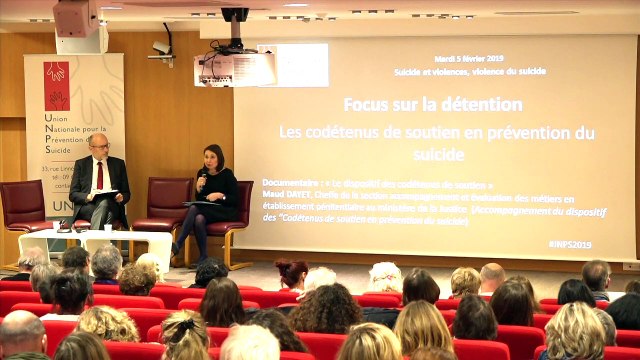 Focus sur la détention: les codétenus de soutien en prévention du suicide - Maud DAYET - JNPS 2019