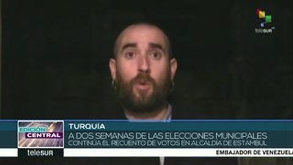 Turquía: continúa recuento de votos por la alcaldía de Estambul