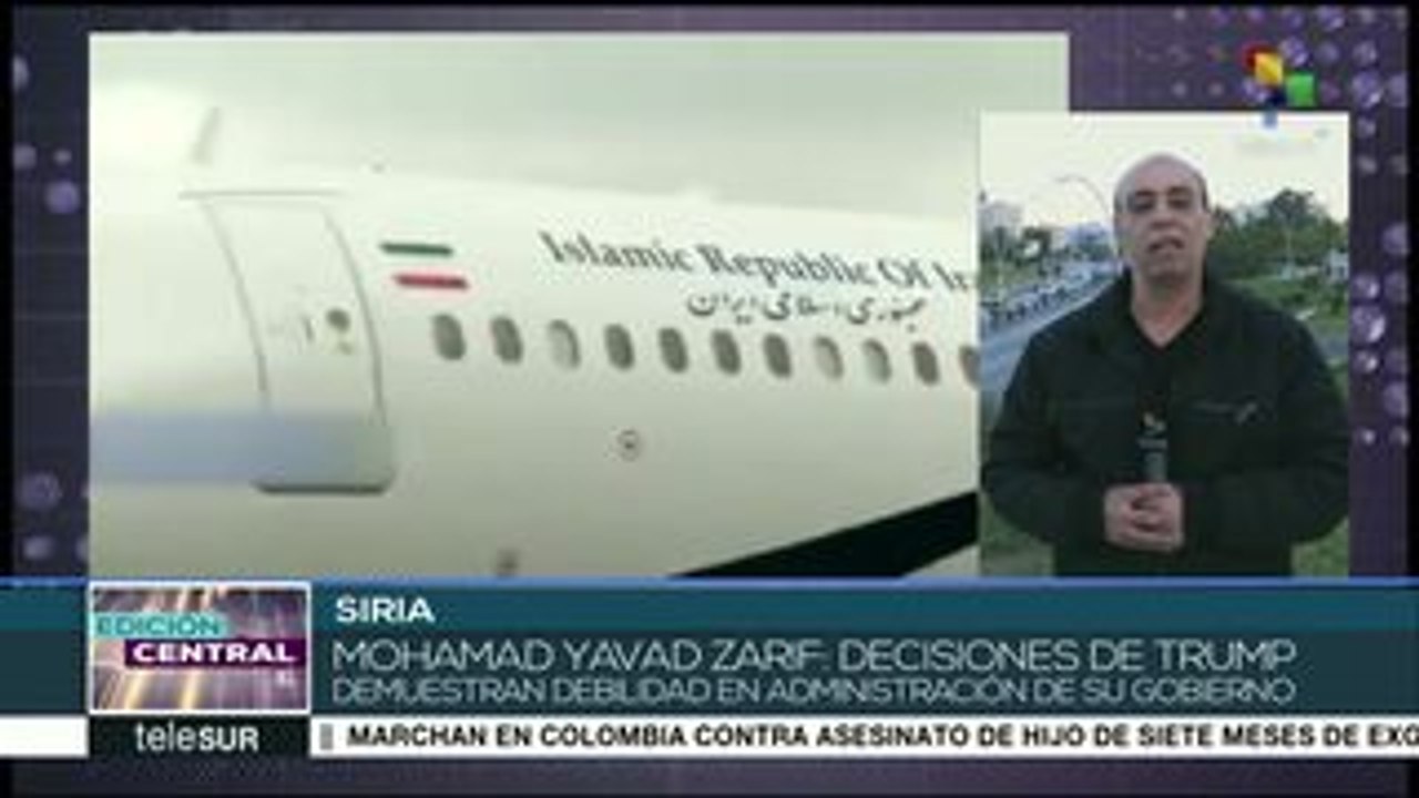 Canciller iraní se reúne con presidente sirio en Damasco