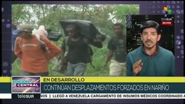 ONU advierte más 700 desplazamientos forzados en Colombia en abril