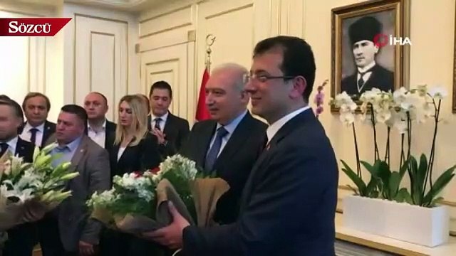 İBB'de devir teslim töreni