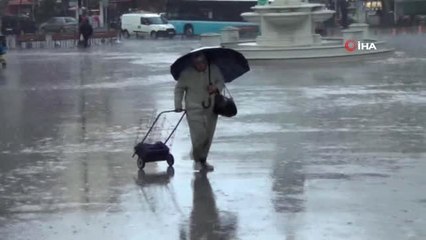Meteorolojinin Uyarısının Ardından Beklenen Yağmur Geldi