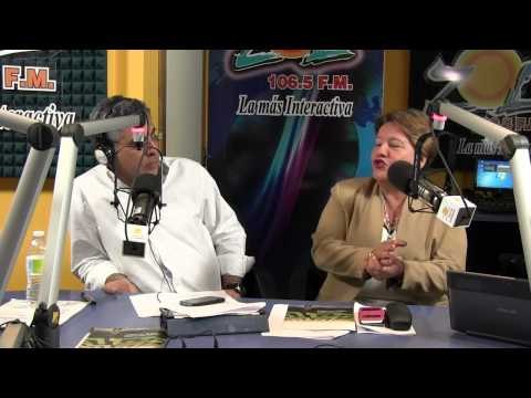 Gloria Ceballos dir. Onamet habla situación vaguada afecta RD en Elsoldelatarde parte1