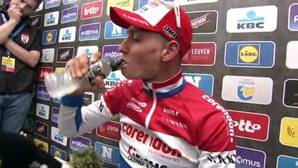 Mathieu van der Poel - Interview d'arrivée - De Brabantse Pijl / La Flèche Brabançonne 2019