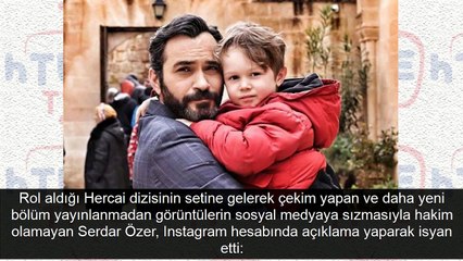 Hercai dizi setinde gizlice çektiler!
