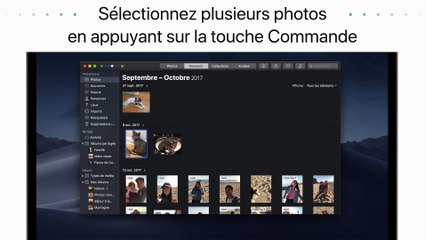 Partager des photos sur votre Mac