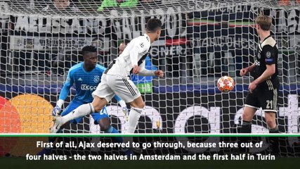 Ajax deserved to beat us - Allegri