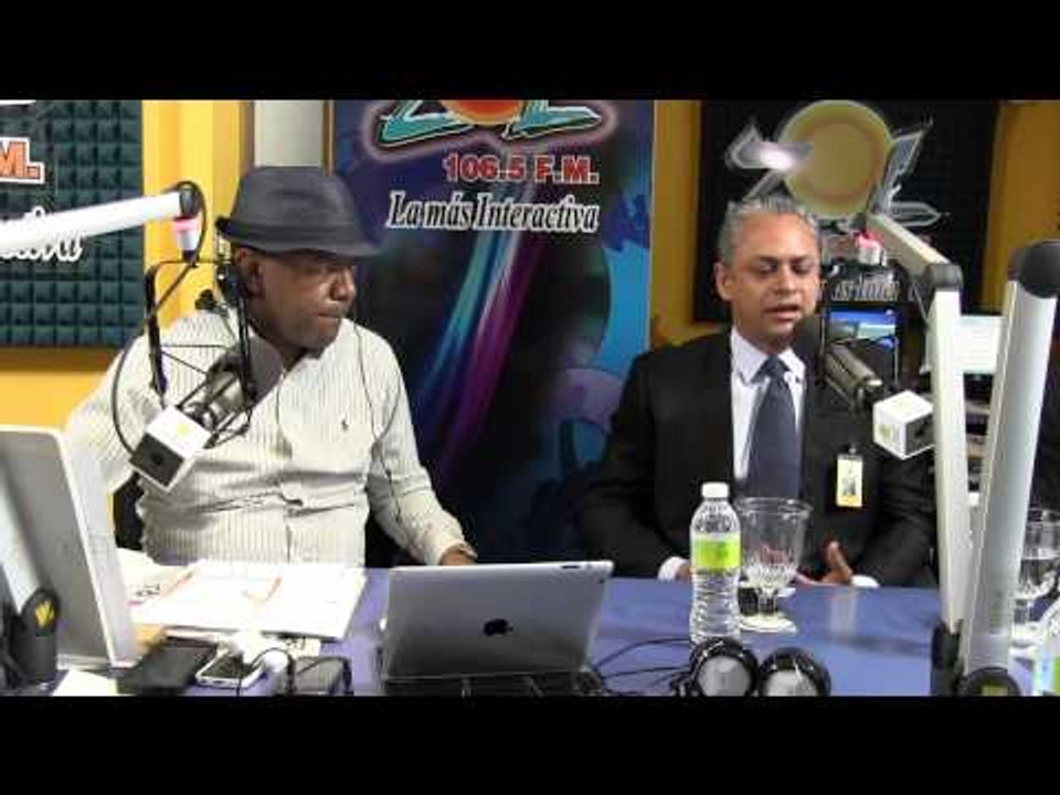 Americo Rodriguez dir. nacional cedulacion y Mario Nuñez hablan de datos en la cédula nueva 1