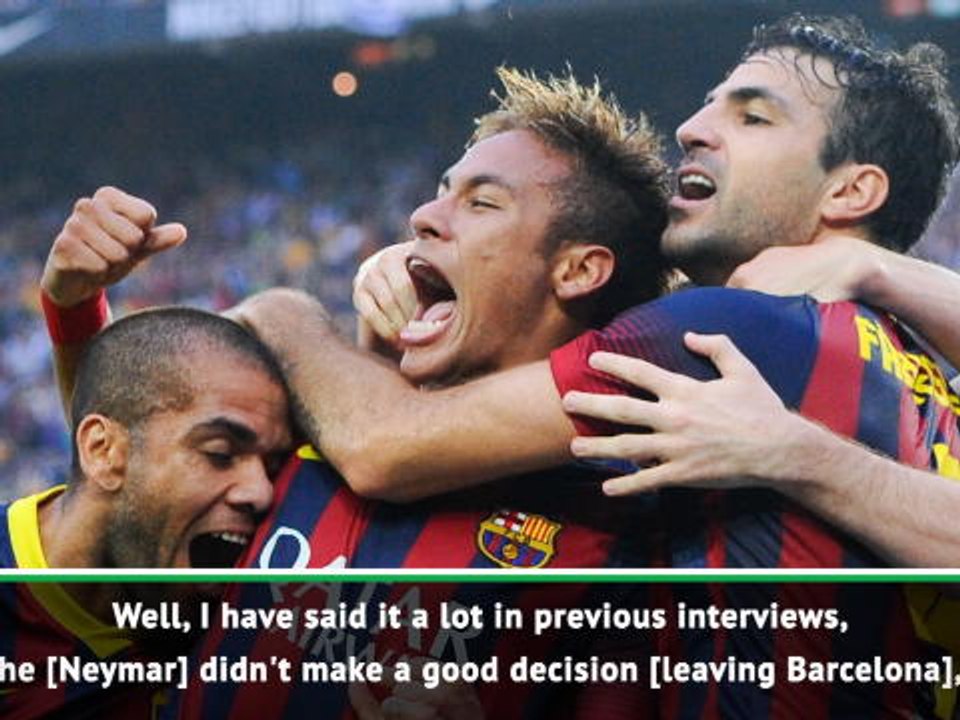 Neymar made a mistake leaving Barca - Rivaldo