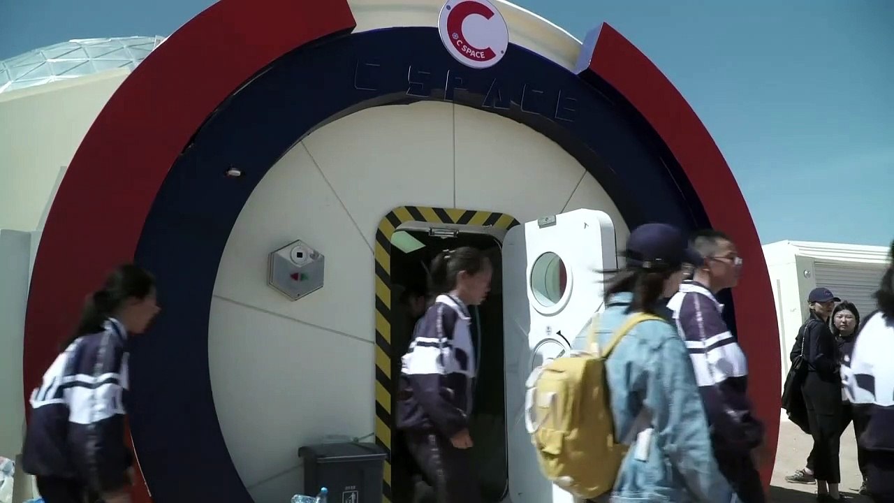 Mars-Leben in der chinesischen Wüste