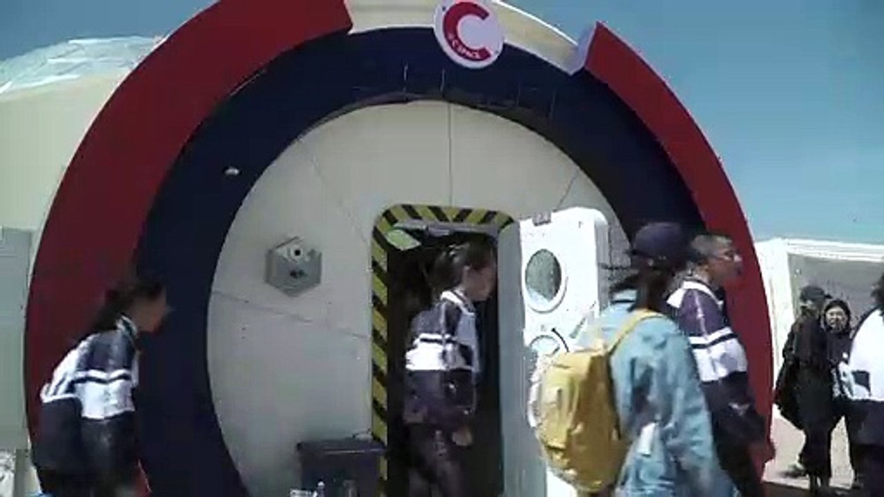 Mars-Leben in der chinesischen Wüste