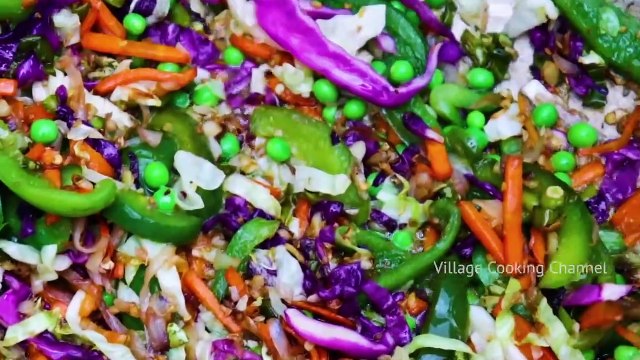 Chicken Biryani Noodles _ Grandpa cooking Noodles recipe village cooking.....