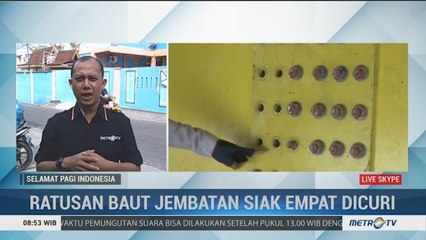 Ratusan Baut Hilang, Jembatan Siak IV Masih Aman Dilalui Pengendara