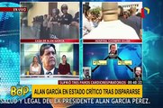 Alan García: diligencias en casa del exmandatario se habrían suspendido