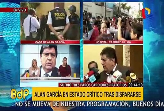 Alan García: ministro Morán detalló lo sucedido en diligencia de Miraflores