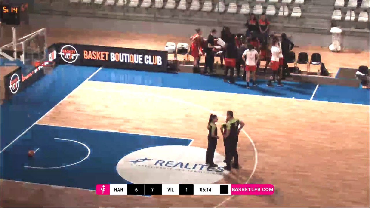 LFB 18/19 - PD 1 : Nantes Rezé - Villeneuve d'Ascq