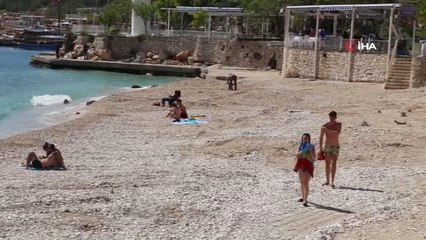 Kaş'ta Nisan'da Deniz Keyfi