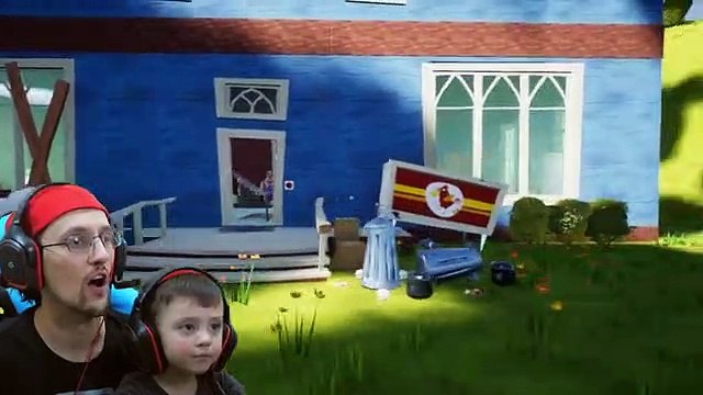 Hello Neighbor Story Mod!! Who Kicked Duddy- (FGTEEV Gameplay - Skit)