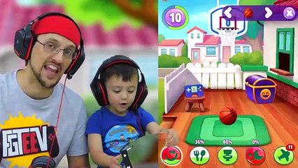 MY TALKING TOM 2 Annoys the Neighbors! (FGTEEV Boys)