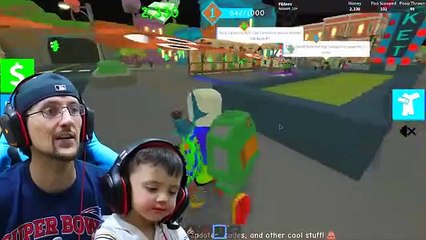 CHICKEN NUGGET DANCE  (FGTEEV ROBLOX #52)