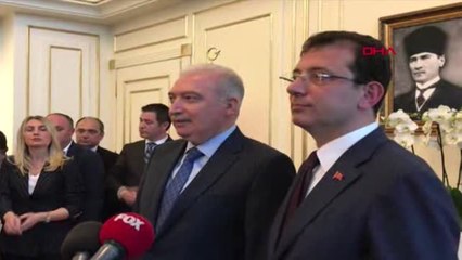 İstanbul- Mevlüt Uysal Görevi Ekrem İmamoğlu'na Devretti