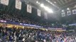 Anadolu Efes maçına giden Ekrem İmamoğlu, 'Ekrem Başkan' tezahüratıyla karşılandı