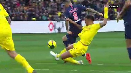 FC Nantes 3 - 1 PSG Diego Carlos Goal 17.04.2019