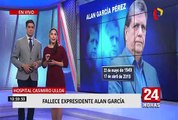 Del Castillo convoca a militantes del APRA tras muerte de Alan García