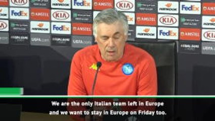 Napoli will play great - Ancelotti warns Arsenal