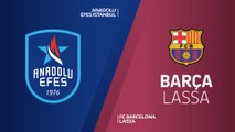 Anadolu Efes Istanbul - FC Barcelona Lassa Highlights | Turkish Airlines EuroLeague PO Game 1
