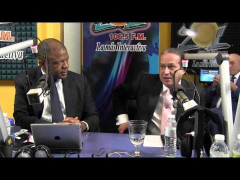 Reinaldo Pared Perez prest. senado y Abel Martinez prest. diputados en Elsoldelamañana parte2