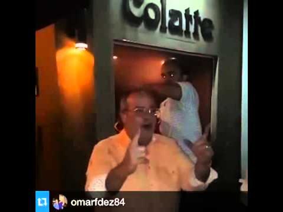El cubetazo de Charlie Mariotti y reta a Julio Martinez Pozo, Antonio Espaillat