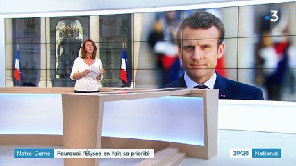 Notre-Dame de Paris : Emmanuel Macron fait de la cathédrale sa priorité actuelle