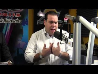 Victor Gomez Casanova comenta agresión prensa en la actividad entrevista Leomel Fernandez