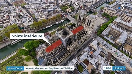 Notre-Dame de Paris : inquiétudes autour des fragilités de l'édifice