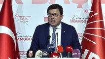 CHP Genel Başkan Yardımcısı Muharrem Erkek'den Seçim Süreciyle İlgili Açıklama