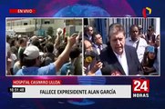 Alan García: líderes políticos envían condolencias por la muerte del expresidente