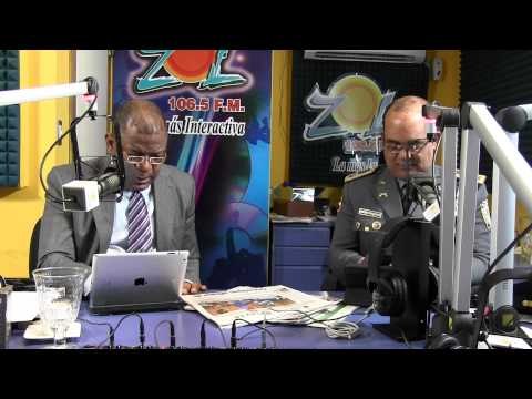 Coronel Mateo Moquete vocero policial comenta muerte hermanos lopez y robo droga DICAN Zolfm.com
