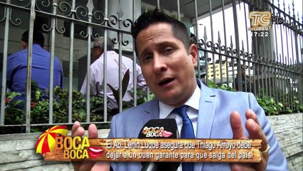 ¿Thiago Arroyo quiere abandonar el país?