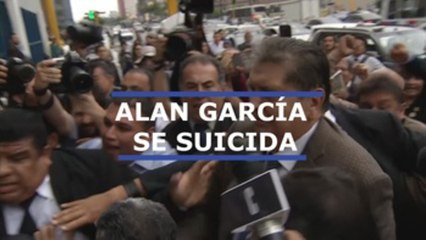 El expresidente peruano Alan García se suicida