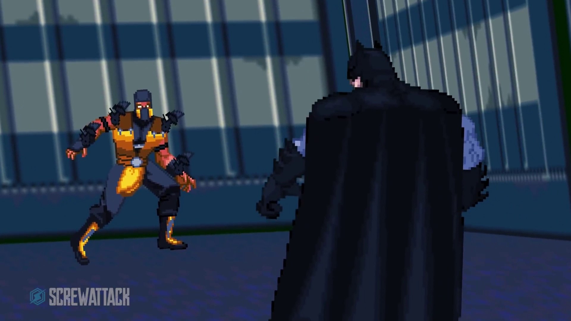 Mortal Kombat - Batman VS Scorpion Death battle fight HD - video Dailymotion