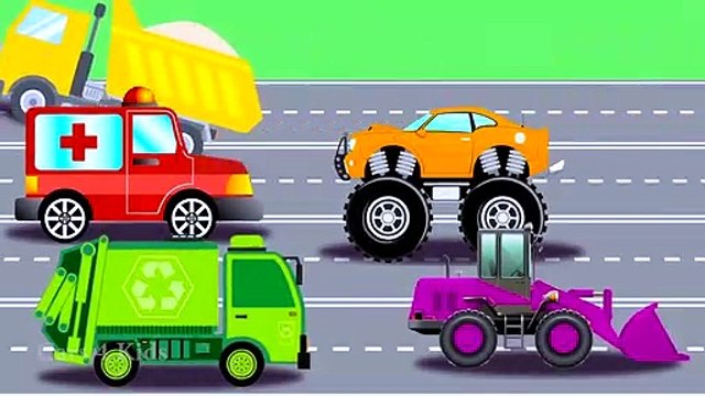 لون السيارات للأطفال و سبايدرمان الكرتون للأطفال مع تعلم الألوان متعة الفيديو