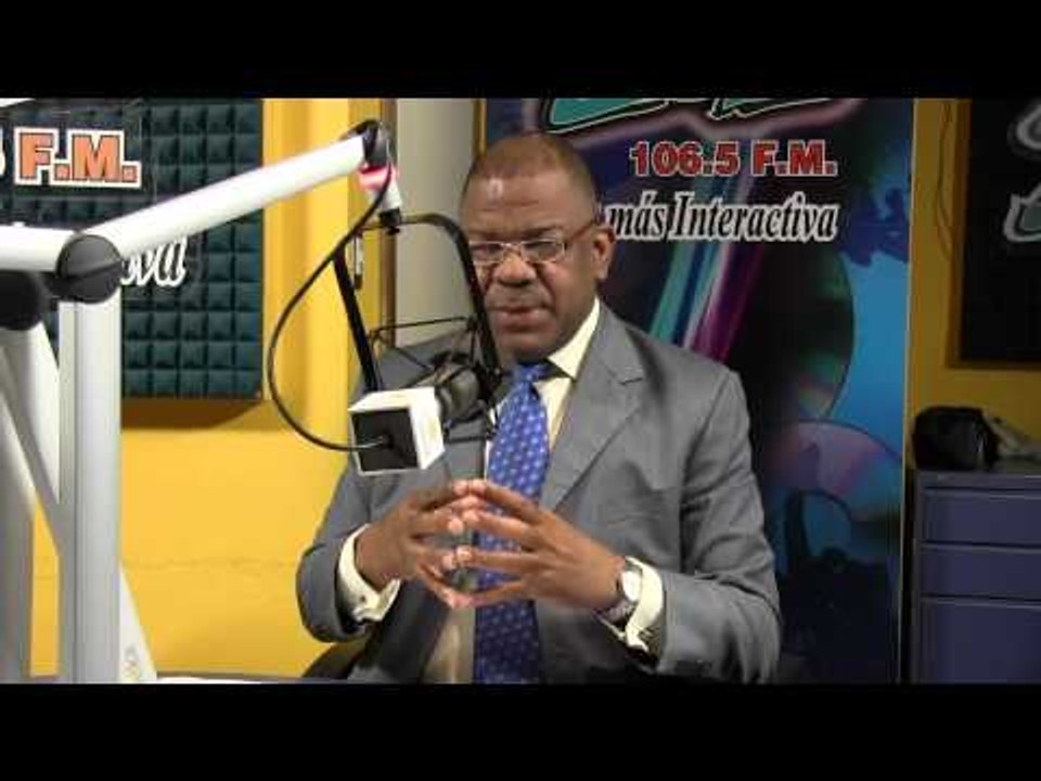 Julio Martinez Pozo habla proyectos ley de la JCE y conferencia de Leonel en casa nacional PLD