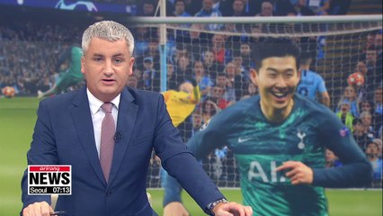 Son Heung-min scores his 12th career UCL goal... setting a new Asian record