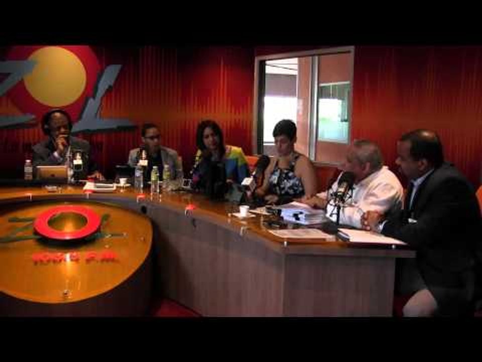 Laura Acosta, Luis Miguel Rivas y Michel Lugo abogados habla conflicto terrenos en coca cola