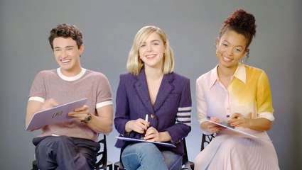 The ‘Chilling Adventures Of Sabrina’ Cast Members Find Out How Well They REALLY Know Each Other